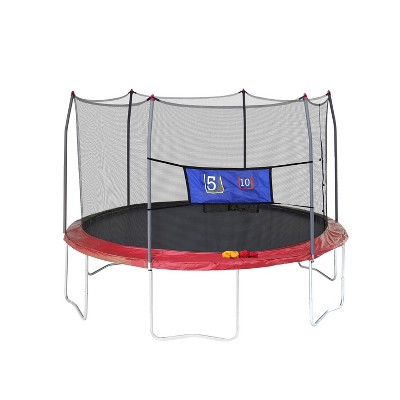 Trampolines 12' Jump Trampoline with Safety Enclosure Home Garden Toy Jump Net 
