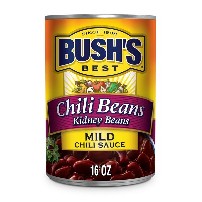 Bush's Kidney Beans in Mild Chili Sauce - 16oz