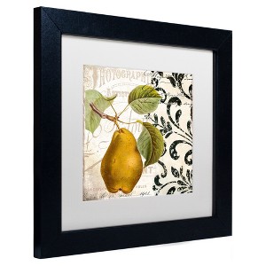 Trademark Fine Art -Color Bakery 'Les Fruits Jardin I' Matted Framed Art - 1 of 4