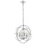 Elegant Lighting Wallace 4 light Chrome Pendant - 3 of 4