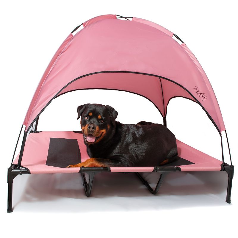 Midlee Pink Dog Cot Canopy, 5 of 10