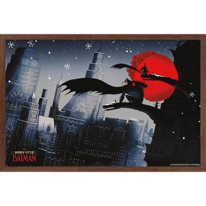 Trends International DC Merry Little Batman - Key Art Framed Wall Poster Prints - 1 of 4