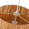 C Cattleya 1-Light Hand Woven Paper Rope 5 Tiered Boho Chandelier - 4 of 4