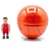 Stevenson Entertainment Houston Rockets NBA SMITI 3 Inch Mini Figure | Yao Ming - 3 of 4