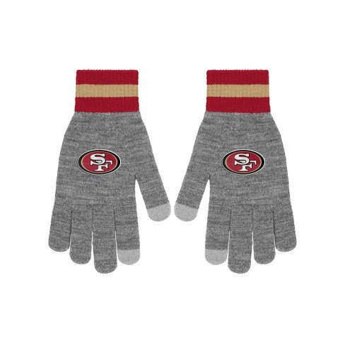 Nfl San Francisco 49ers Gray Big Logo Glove Target