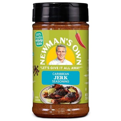 Newman's Own Seasoning Caribbean Jerk - Case of 6 - 6.88  OZ