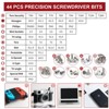 Itopfox 58-in-1 Precision Screwdriver Set with Magnetic Tips & Case for Electronics, Laptops, Watches, Eyeglasses, RC, PS4, Xbox - 2 of 4