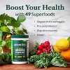 Greens First Original Greens Powder - 49 Superfoods - Organic Fruits & Veggies - Prebiotics, Probiotics & Digestive Enzymes - Antioxidant Smoothie - 3 of 4