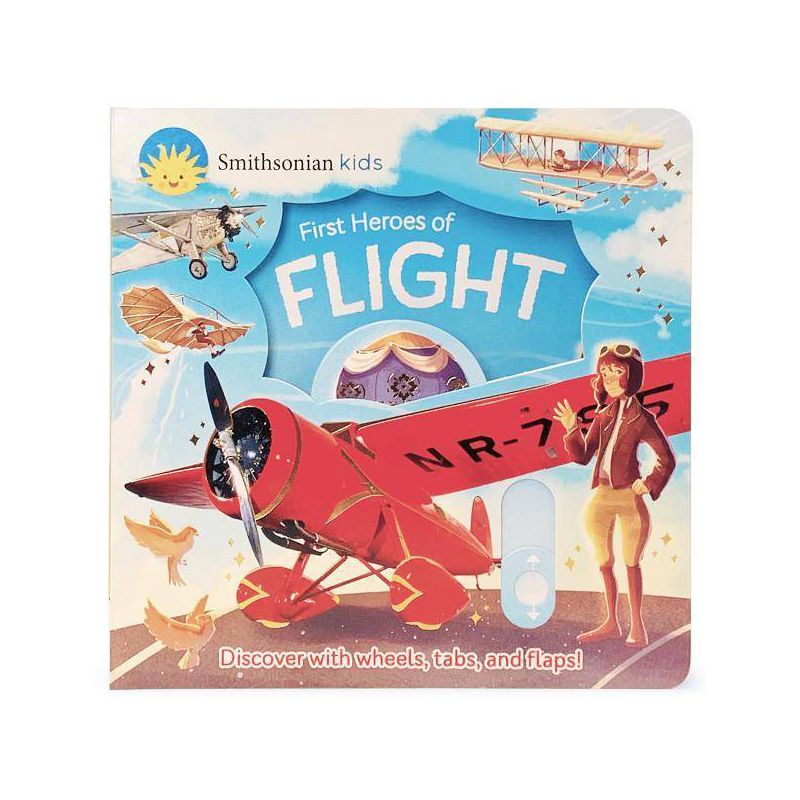 Smithsonian Kids First Heroes of Flight - by  Thea Feldman (Board Book), 1 of 2