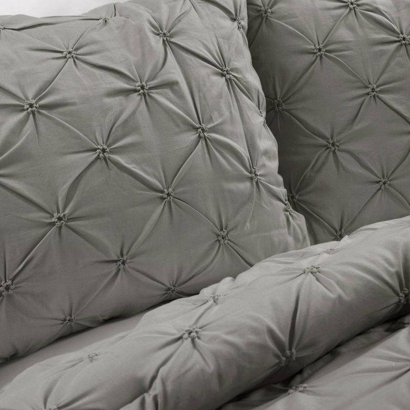 Lush Decor 3pc Arvelo Pintuck Comforter Bedding Set, 5 of 9