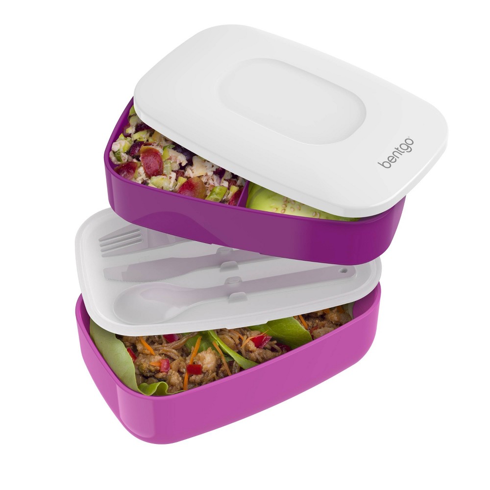 Photos - Food Container Bentgo Classic All-in-One Stackable Lunch Box Container with Built in Flat