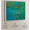 Art Remedy Claude Monet - Irises Blue Monet Art Prints Framed - 3 of 4