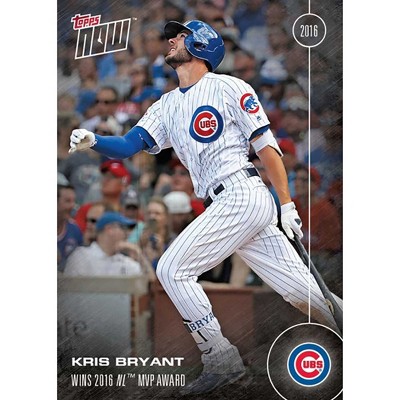 Topps Topps Now 2016 NL MVP Chicago Cubs Kris Bryant Card #OS-32