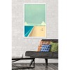 Trends International Art Deco - Beach Framed Wall Poster Prints - 2 of 4