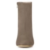 Allegra K Women's Dress Round Toe Side Zip Chunky Heel Ankle Boots - 2 of 4