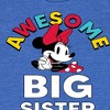Girls' - Disney - Awesome Big Sister Short Sleeve Graphic T-Shirt - 2 of 4