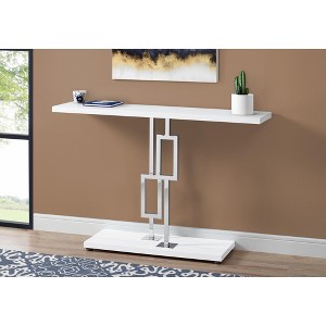 Lyngins Narrow Entryway Table with 2 Drawers and 2 Open Storage Shelves,Stylish Console Table with Round Knobs for Living Room - 1 of 4