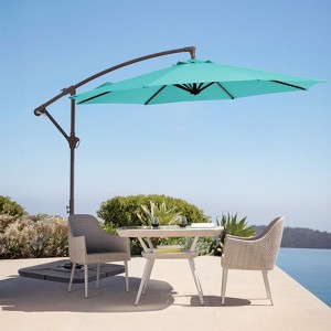 HYLEORY Hawkinsville 10ft. Cantilever Umbrella - 1 of 4