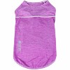 Pet Life (R) Active 'Aero-Pawlse' Heathered Quick-Dry And 4-Way Stretch-Performance Dog Tank Top T-Shirt - 4 of 4
