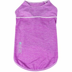 Pet Life (R) Active 'Aero-Pawlse' Heathered Quick-Dry And 4-Way Stretch-Performance Dog Tank Top T-Shirt - 1 of 4