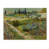 Trademark Fine Art -Van Gogh 'Garden At Arles' Canvas Art - 2 of 3