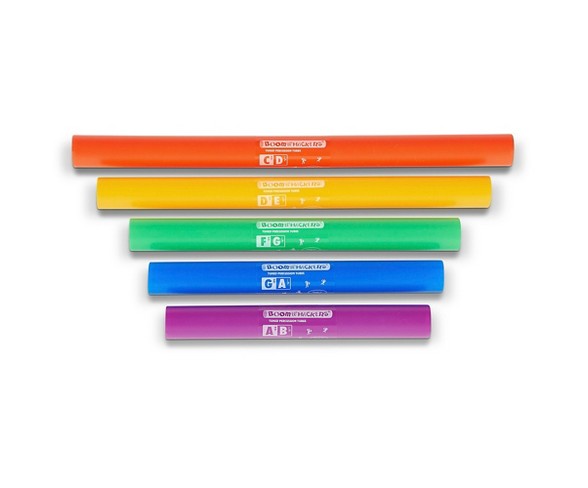 Boomwhackers 5-Note Chromatic Set (Upper Octave) Boomwhackers Tuned Percussion Tubes