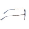 John Varvatos V521 Unisex Square Sunglasses Storm Crystal Blue & Grey Smoke 52mm - 3 of 4