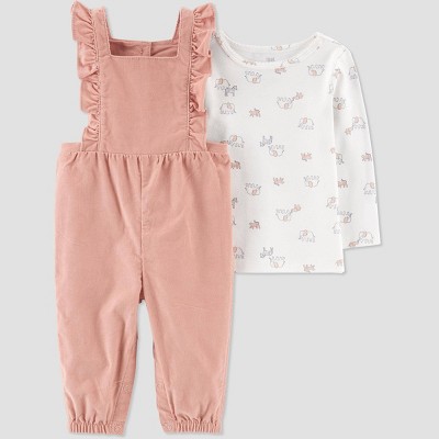 Carter's Just One You® Baby Girls' Top & Bottom Set - Pink 9M