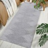 Indoor Modern Soft Washable Area Rugs with Stripped Lines Print for Bedroom Living Room - 2 of 4