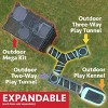Cat Toys, Outdoor 2-Way Mesh Pop-Open Cat Tunnel, Multi-Color, O/S - 2 of 4