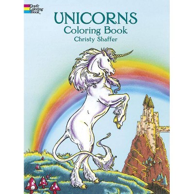 Unicorns Coloring Book - (Coloring Books) by  Christy Shaffer (Paperback)