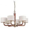 Craftmade Lighting Huxley 6 - Light Chandelier in  Vintage Brass - 2 of 2