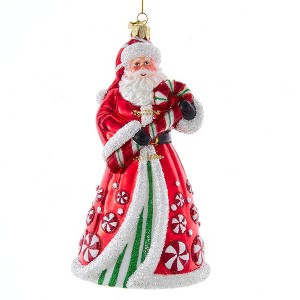Kurt Adler 7-Inch Bellisimo Santa with Peppermint Candy - 1 of 4
