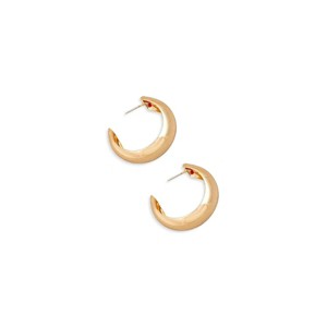 Slickblue Women's Jewelry, 40mm Gold Hoop Earrings, Hinge Back, Cute Everyday Look, Metallic Finish, 1.2" - 1 of 3