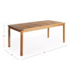 Guidecraft Acadia Kids Outdoor Table - Acacia Wood Activity Table for Kids | Play Table for Backyard, Patio, Garden and Outdoor Classroom Space - 4 of 4