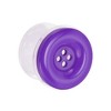 Unique Bargains Button Design Adhesive Phone Grip Dark Purple 1 Pc - 2 of 4