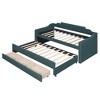 NicBex Twin Size Daybed with Trundle Upholstered Daybed with Storage Extendable Day bed with 3 Spacious Drawers for Living Room - 3 of 4