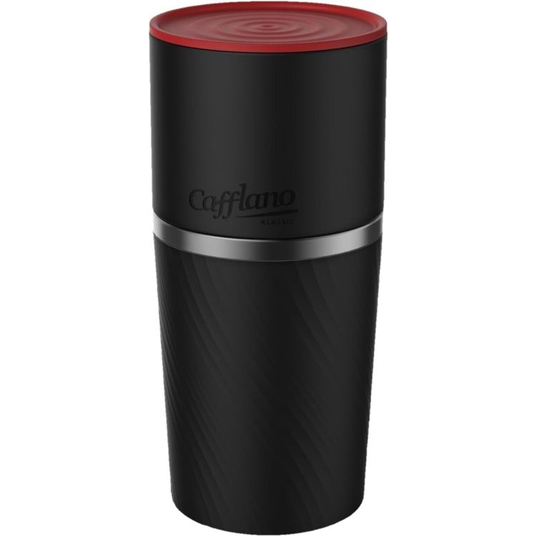 Cafflano T300-BK Black All In 1 Drip Travel Tumbler, 1 of 4