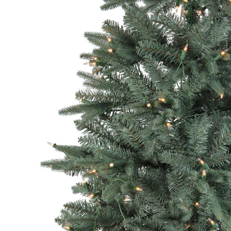 Northlight Real Touch™️ Pre-Lit Washington Frasier Fir Slim Artificial Christmas Tree - 7.5' - Clear Lights, 5 of 10