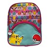 Pokemon Mini Backpack 11" with Glitter Trimming and Small Front Pocket - 2 of 4