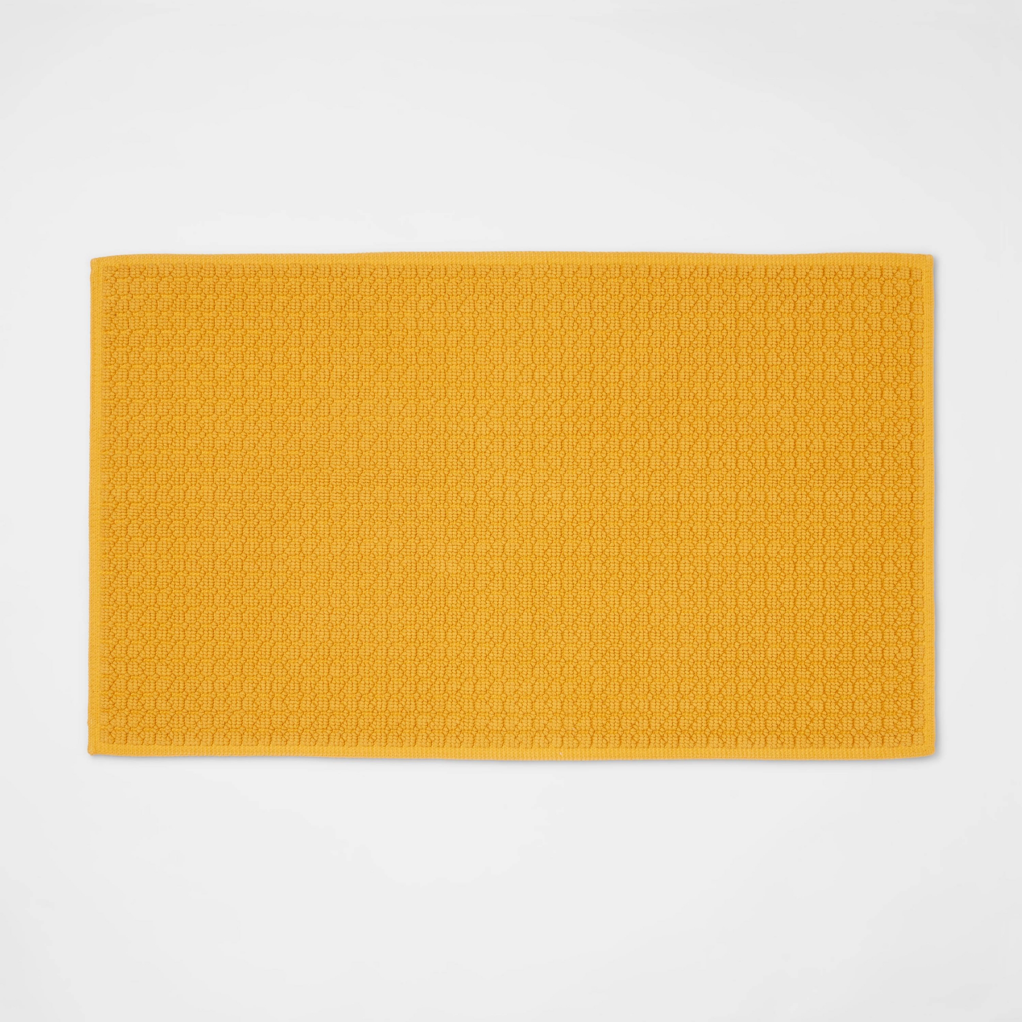 20"x34" Antimicrobial Bath Rug Gold - Threshold™