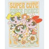 Seven Times Six Powerpuff Girls Shirt Girl's Super Cute Fierce Floral Short Sleeve Top White - 2 of 4