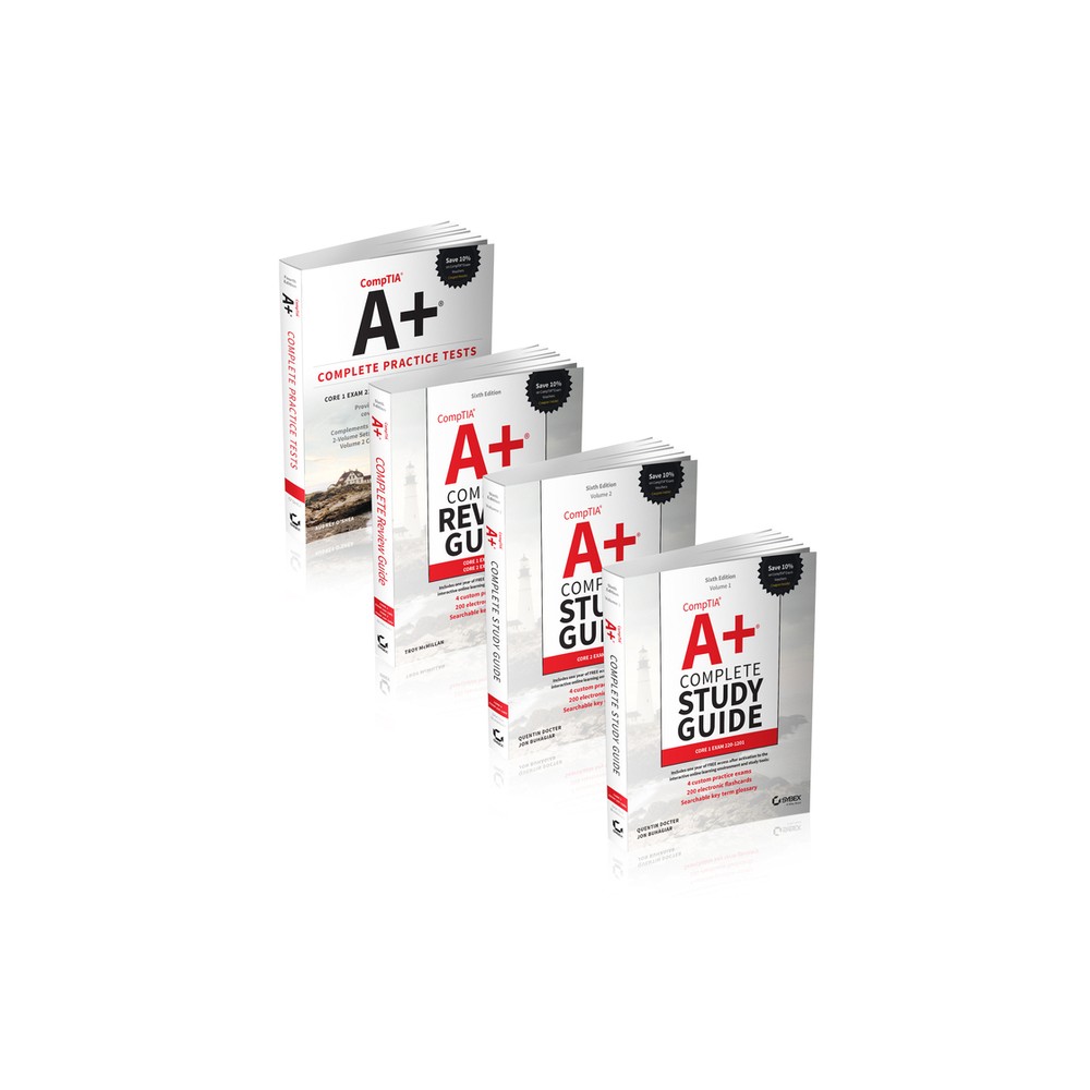 Comptia A+ Complete Certification Kit: Core 1 Exam 220-1201 and Core 2 Exam 220-1202 - (Sybex Study Guide) 6th Edition (Paperback)