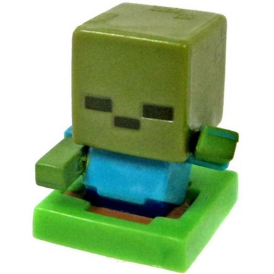 Minecraft Mob Pack Rising Zombie 1 Inch Mini Figure Loose Target - instant camera roblox code