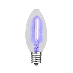 Novelty Lights C9 LED Shatterproof Plastic Christmas Replacement Bulbs 25 Pack - 1 of 4