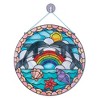 Melissa & Doug Stained Glass Made Easy Craft Kit: Dolphins - 180+ Stickers - image 3 of 4