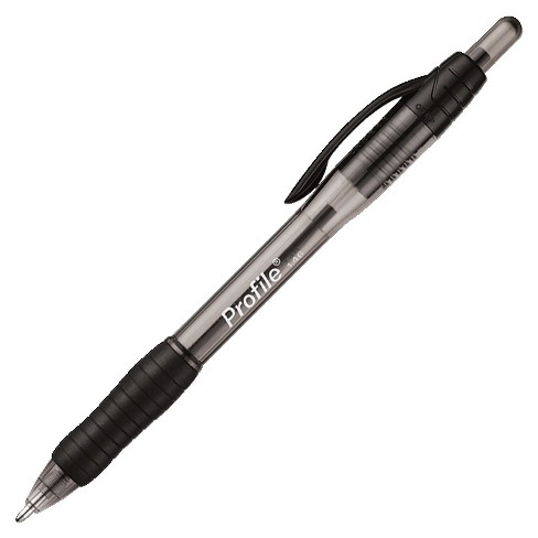 Paper Mate Profile Refillable Retractable Ballpoint Pen 1 4 Mm Super Bold Tip Blue Ink Barrel Pk Of 12 Target