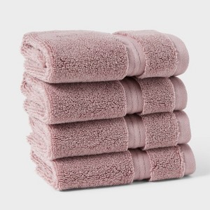 Spa Plush 2pk Hand Towels or 4pk Washcloth Set - Threshold™ - 1 of 4