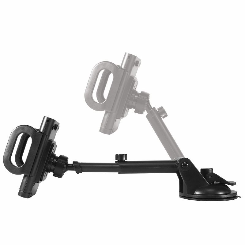 Macally Dashboard and Windshield Suction Cup Phone Mount Holder With Telescopic Arm, 3 of 8