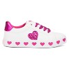 Olivia Miller Girl's Heart Outsole Low Top Sneakers - 2 of 4